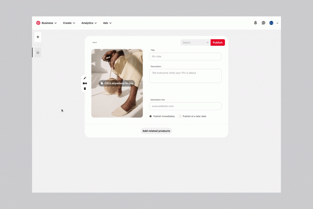 Pinterest's Ad Options to help Retailers